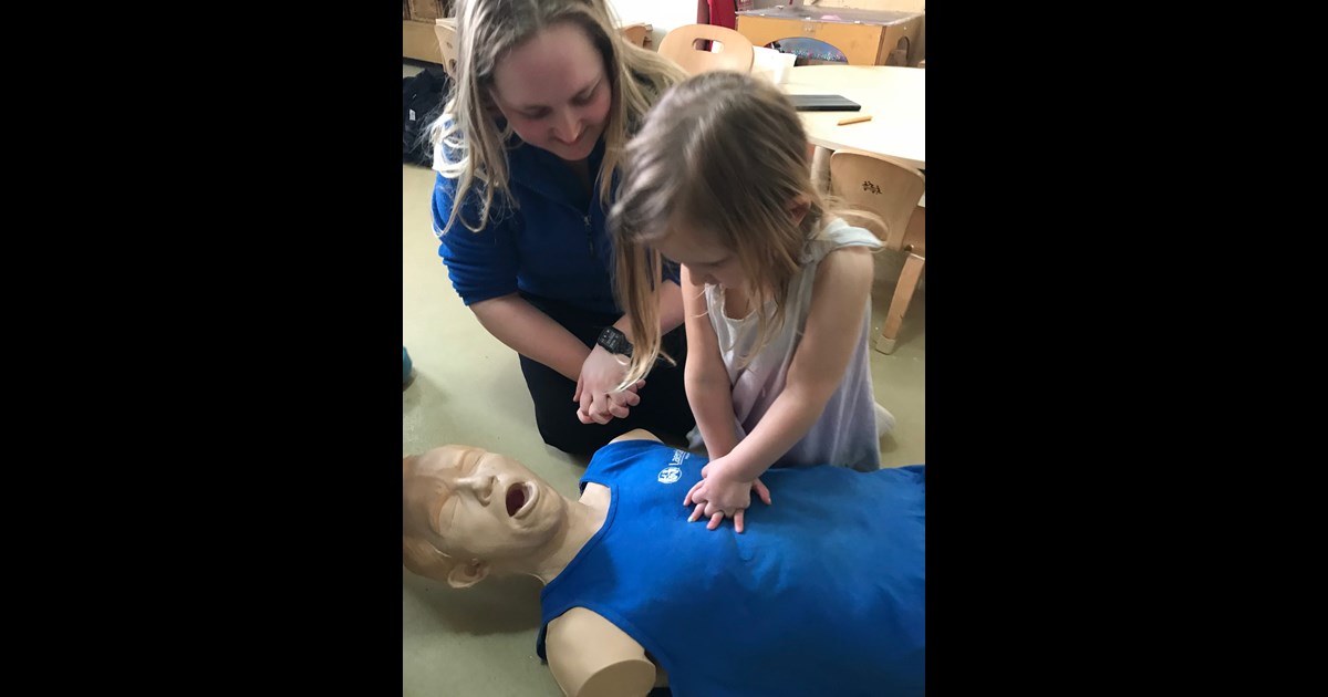 Children Using First Aid Children's First Aid