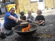 Campfire Cake