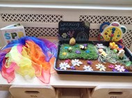 spring Wow tray