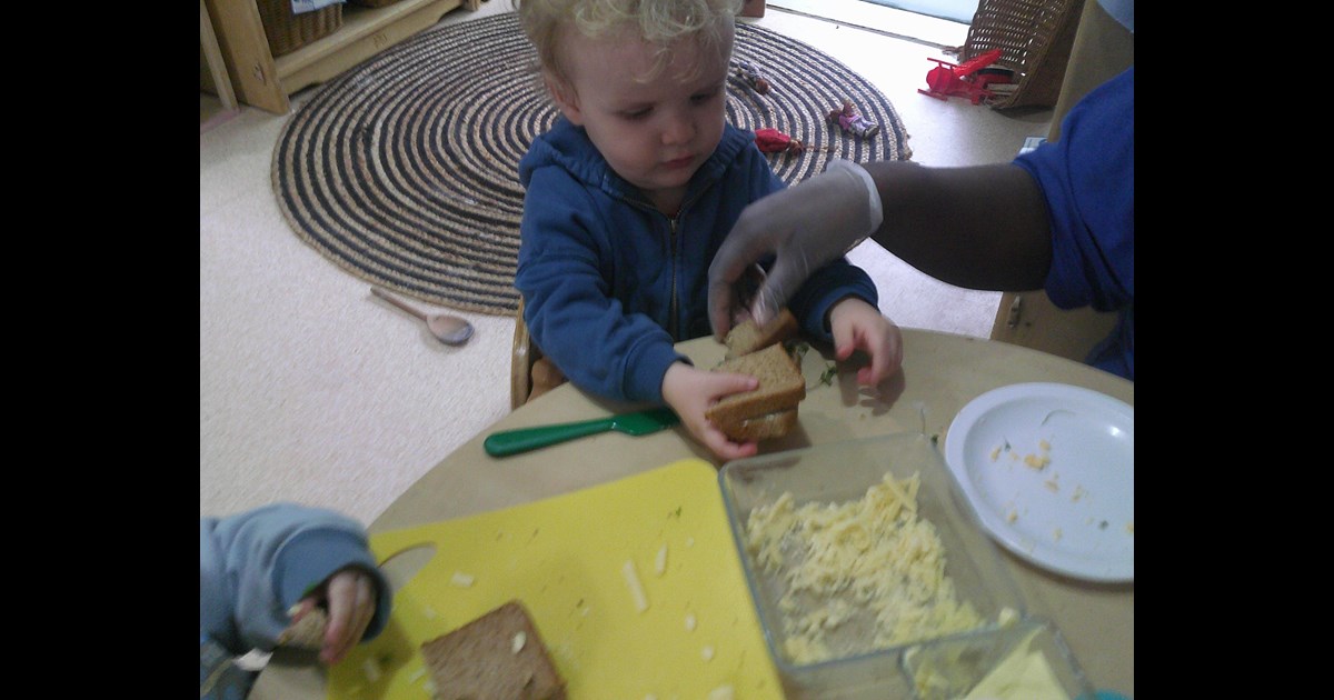 Planting cress seeds