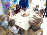 Toddler Room: Pizza Making