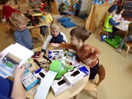 We have been busy learning about recycling!!!