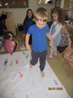 Footprint Painting