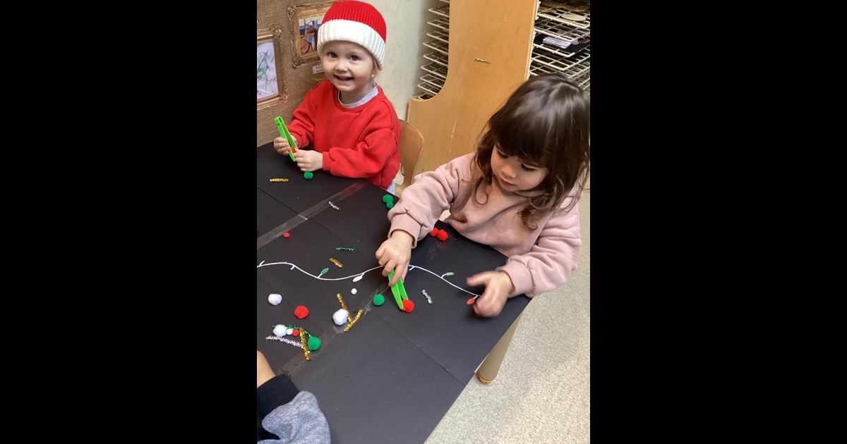 Christmas Finger Gym