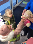 Marshmallow Visits the Opticians