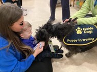 Guide Dog in Training Visit