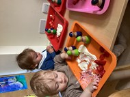 Ice cream sensory exploration