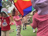 Parachute fun