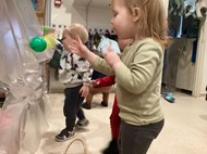 Sticky Ball Throwing