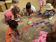 Cornflour Painting