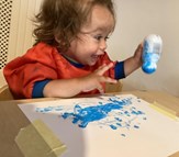 Roller painting
