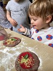 Pizza Playdough Fun