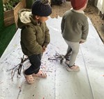 Witch Broom Mark Making