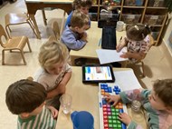 Preschoolers at work!