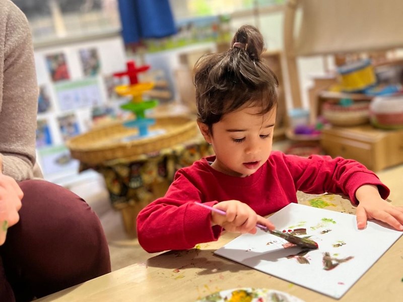 Winter craft parent event