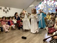 Performing our nativity for QN