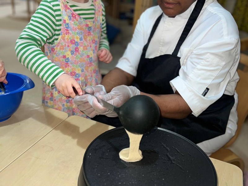 Pancake Day at Independent Place