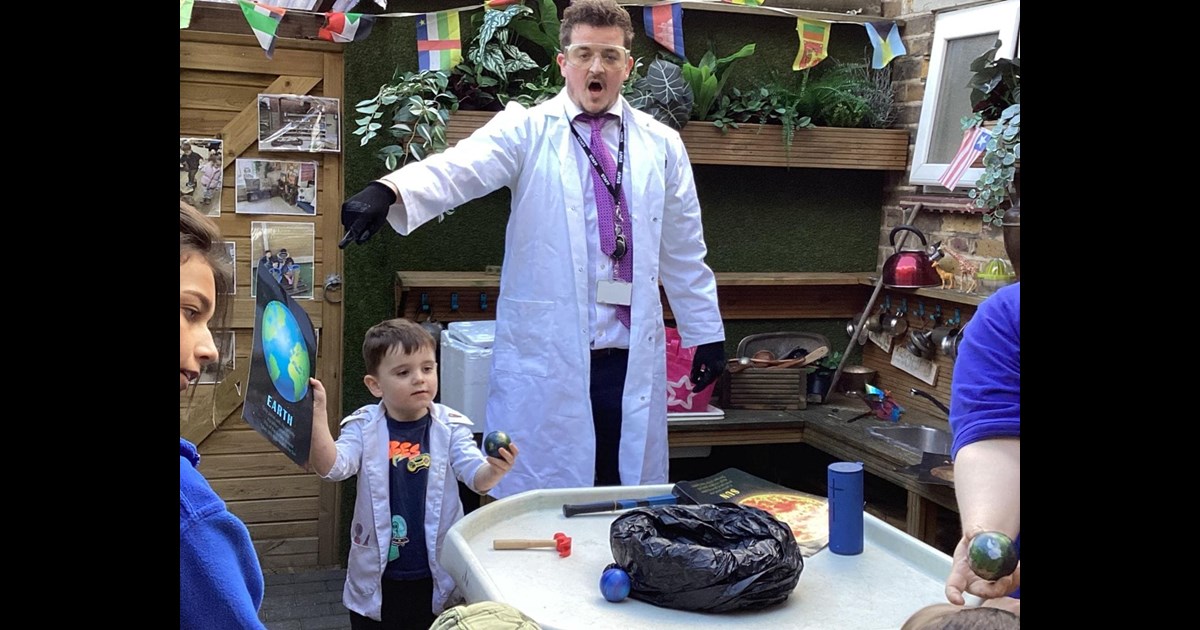 Science Experiment with Craig