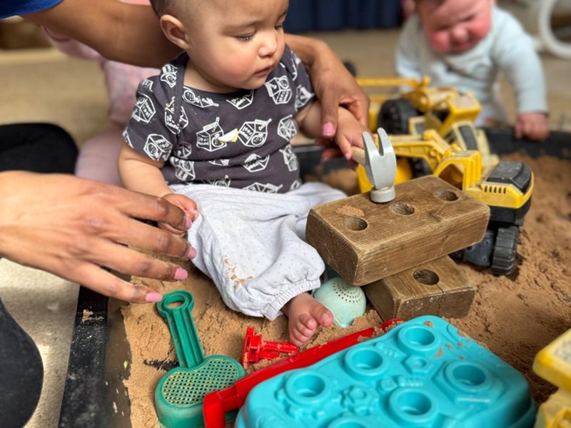 Transport Sensory Play