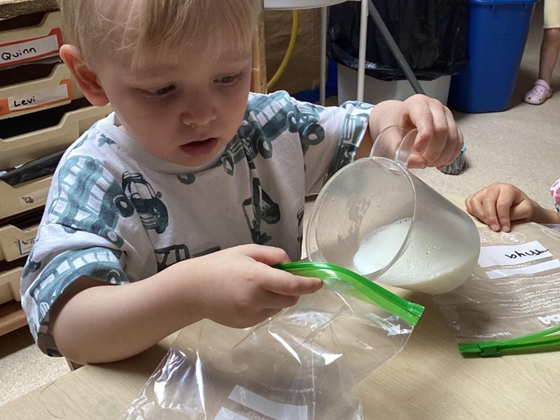 Ice Cream Science Experiment