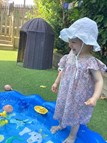 Lions fun outside