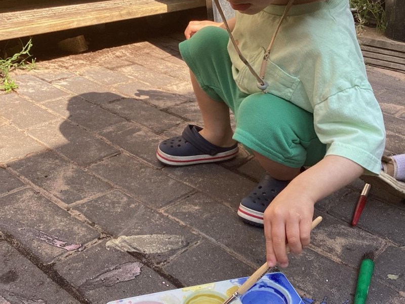 Garden Canvas Fun!