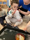 Foamy Rainbow Fun in Ladybirds!