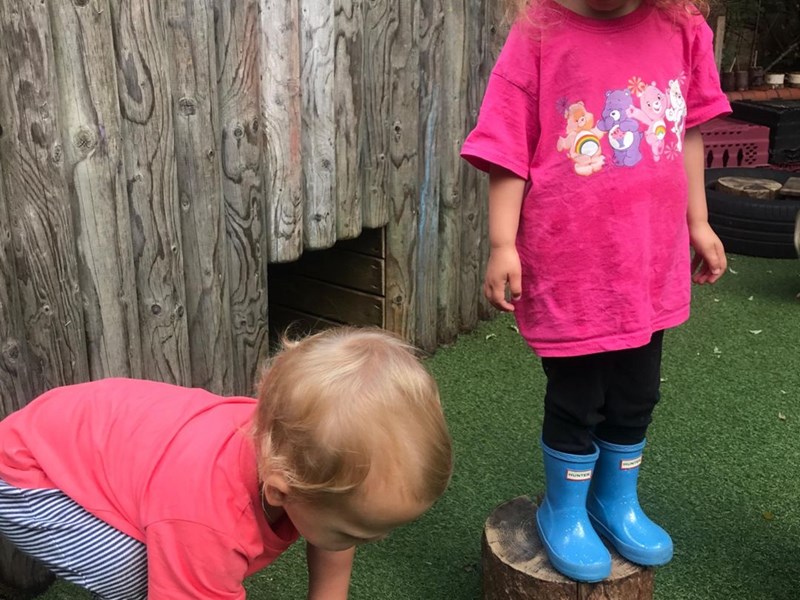 Balancing Fun in the Garden!