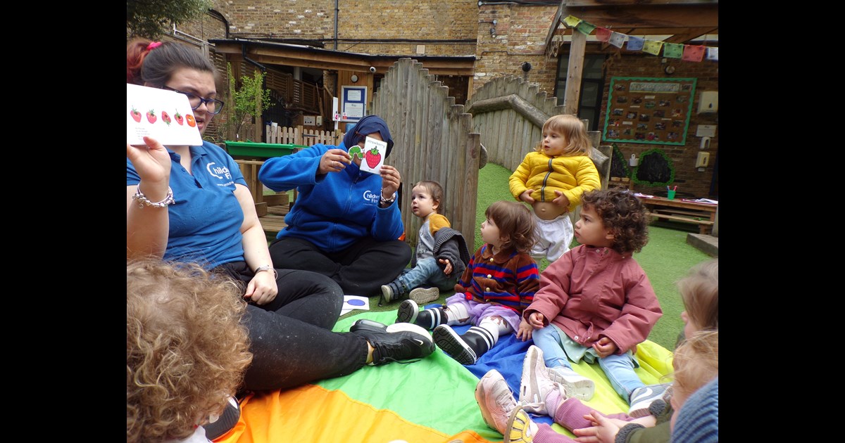 The Very Hungry Caterpillar fruit tasting
