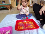 Ice Flower Sensory Fun