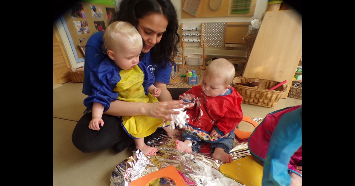 Shaving Foam & Mirror Exploration