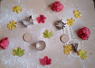 Autumn playdough