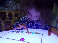 Creating Stain Glass Windows/Shapes and Light Exploration